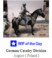 WIP of the Day: German Cavalry Division